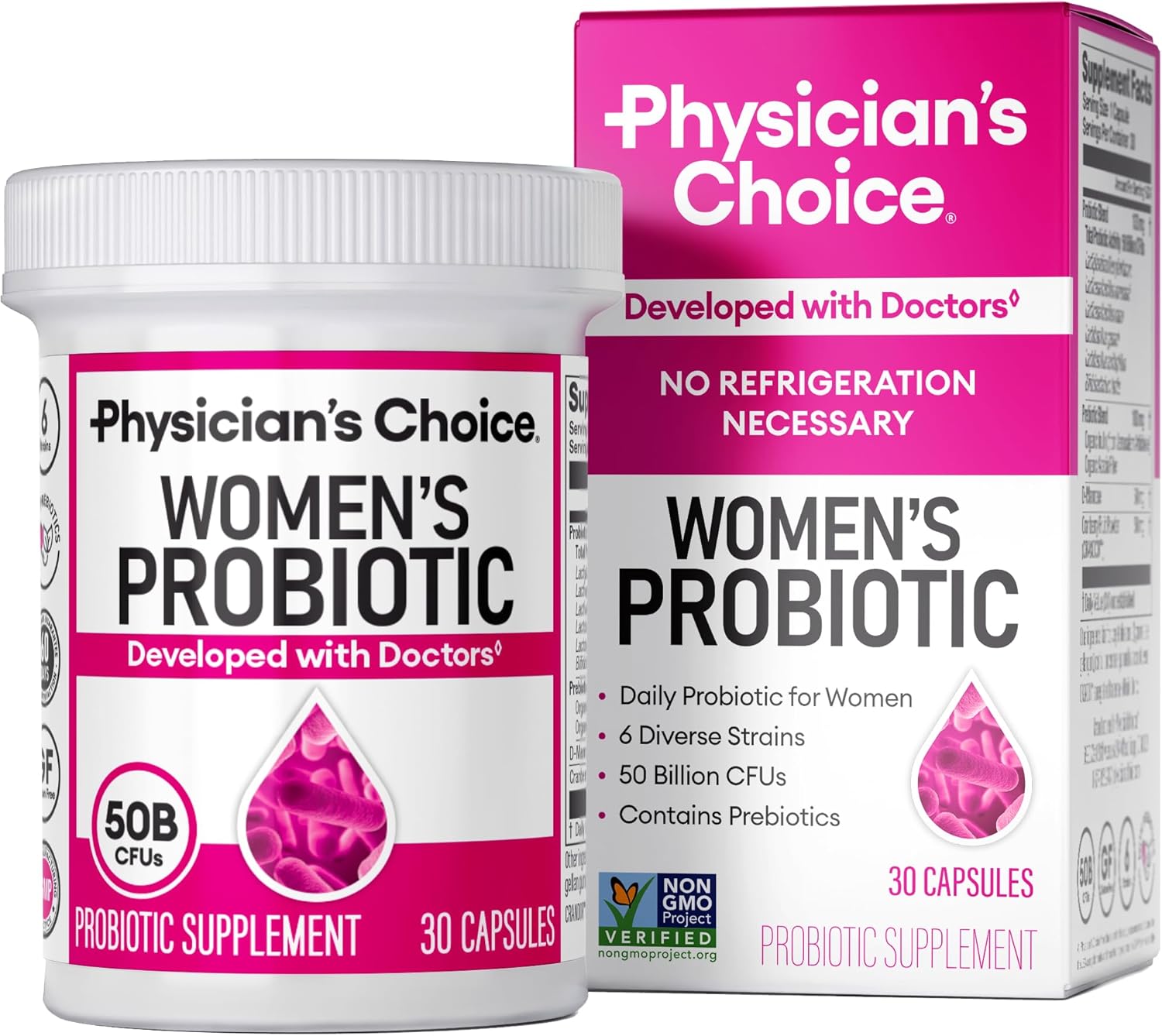 Physician's CHOICE Probiotics for Women 50 Billion