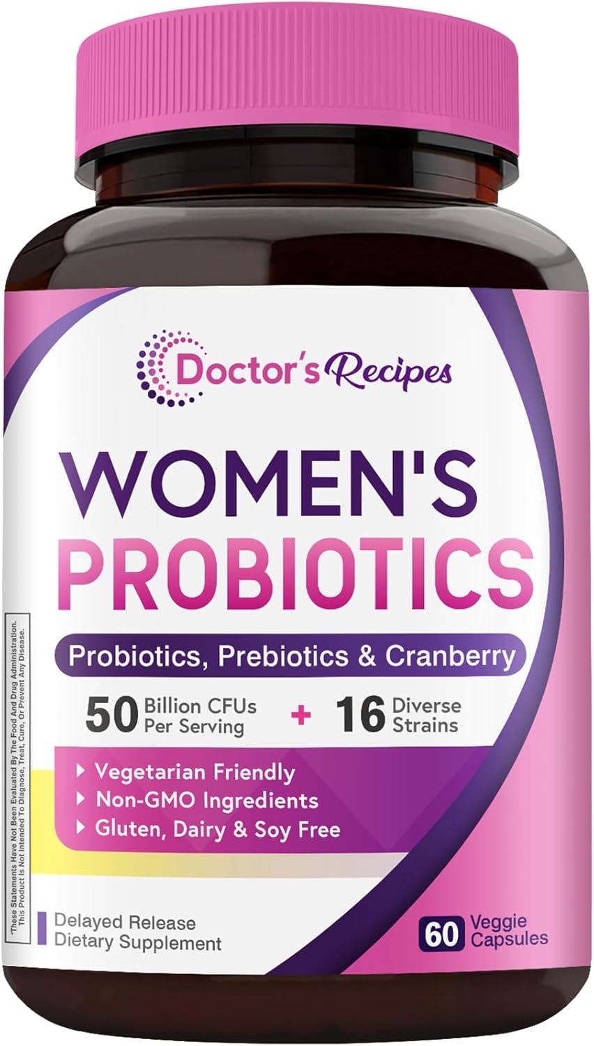 Doctor's Recipes Women's Probiotic 50 Billion